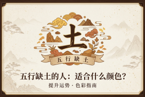 五行缺土的人适合什么颜色