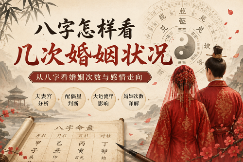 八字怎样看几次婚姻状况 八字怎样看几次婚姻状况