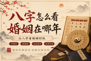 八字怎么看婚姻在哪年