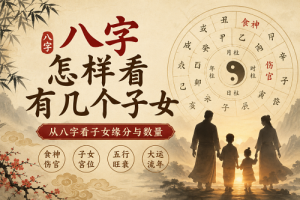 八字怎样看有几个子女