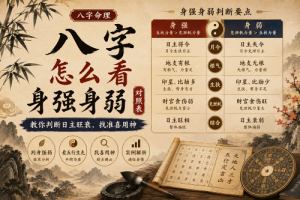 八字怎么看身强身弱对照表
