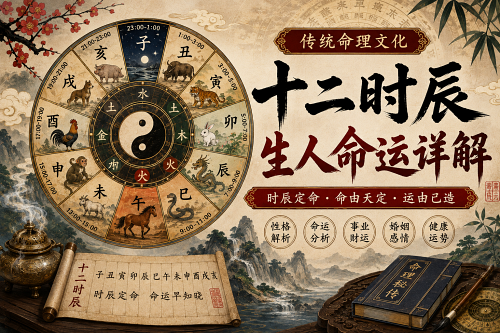 十二时辰生人命运详解