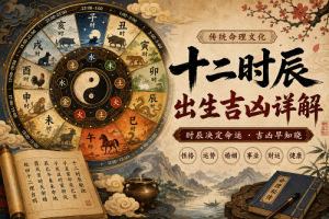 十二时辰出生吉凶详解