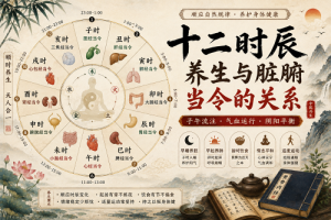 十二时辰养生与脏腑当令的关系