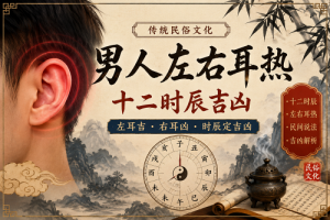 男人左右耳热十二时辰吉凶