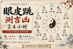 二十四小时眼跳吉凶预兆解析