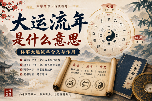 大运流年是什么意思