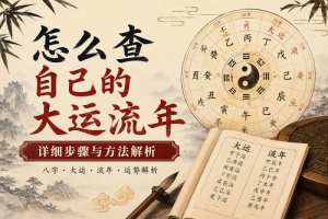 怎么查自己的大运流年