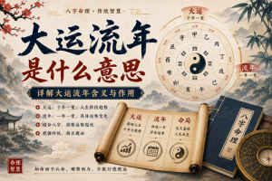 大运流年是什么意思