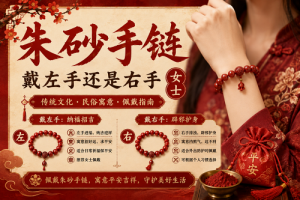 朱砂手链戴在左手还是右手女士