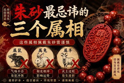 朱砂最忌讳的三个属相