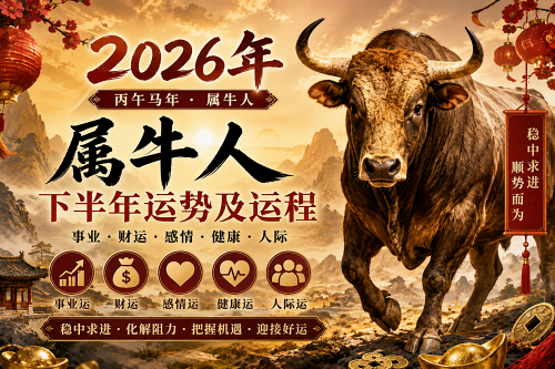 2026年属牛人下半年运势及运程 2026年属牛人下半年运势及运程