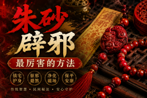 朱砂辟邪最厉害的方法