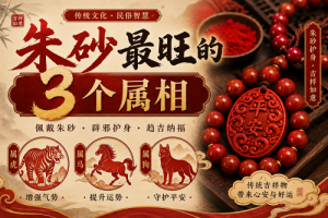 朱砂最旺的3个属相