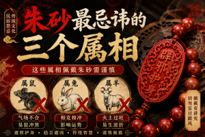 朱砂最忌讳的三个属相