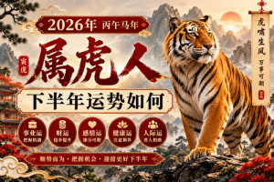 2026年属虎人下半年运势如何
