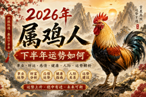 2026年属鸡人下半年运势如何