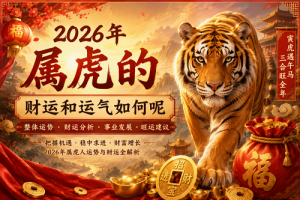 2026年属虎的财运和运气如何呢