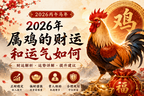 2026年属鸡的财运和运气如何
