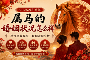 2026年属马的婚姻状况怎么样