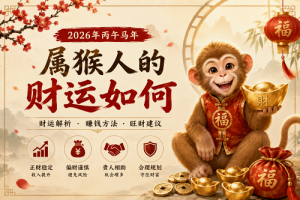 2026年属猴人的财运如何
