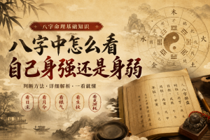 八字中怎么看自己身强还是身弱