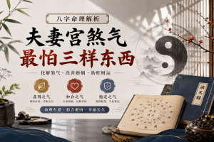 夫妻宫煞气最怕三样东西