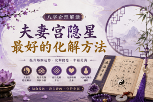 夫妻宫隐星最好的化解方法