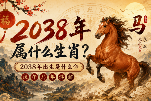 2038年属什么生肖