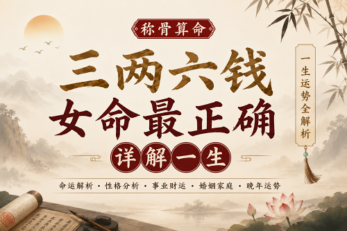 三两六钱女命最正确详解一生 三两六钱女命最正确详解一生