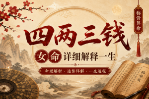 四两三钱女命详细解释一生