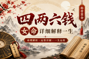 四两六钱女命详细解释一生