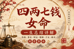 四两七钱女命一生总结详解