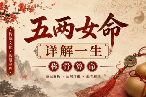 五两女命详解一生称骨算命