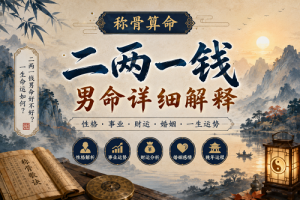 二两一钱男命详细解释