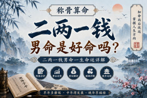 二两一钱男命是好命吗