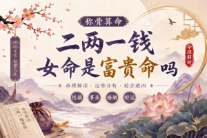 二两一钱女命是富贵命吗