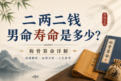 二两二钱男命寿命是多少 二两二钱男命寿命是多少
