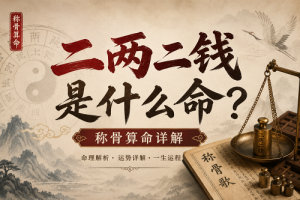 二两二钱是什么命