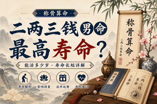 二两三钱男命最高寿命 二两三钱男命最高寿命