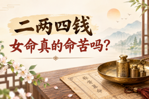 二两四钱女命真的命苦吗