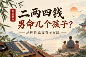 二两四钱男命几个孩子