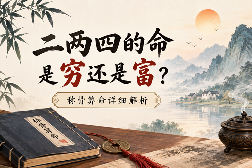 二两四的命是穷还是富 二两四的命是穷还是富