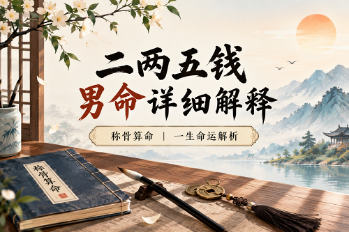 二两五钱男命详细解释 二两五钱男命详细解释