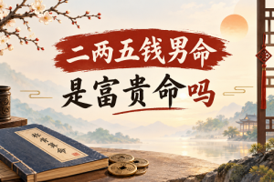 二两五钱男命是富贵命吗