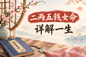 二两五钱女命详解一生