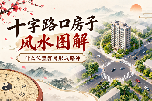 十字路口房子风水图解 十字路口房子风水图解