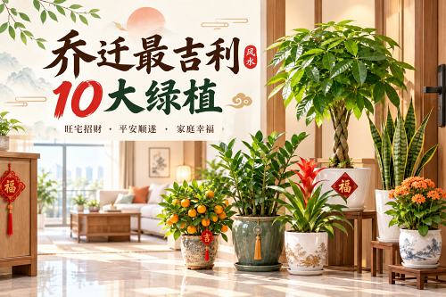 乔迁最吉利10大绿植 乔迁最吉利10大绿植