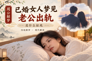 已婚女人梦见老公出轨是什么征兆