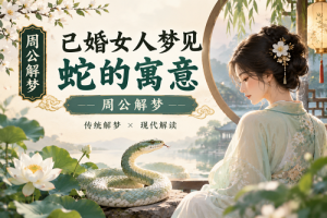 已婚女人梦见蛇的寓意周公解梦